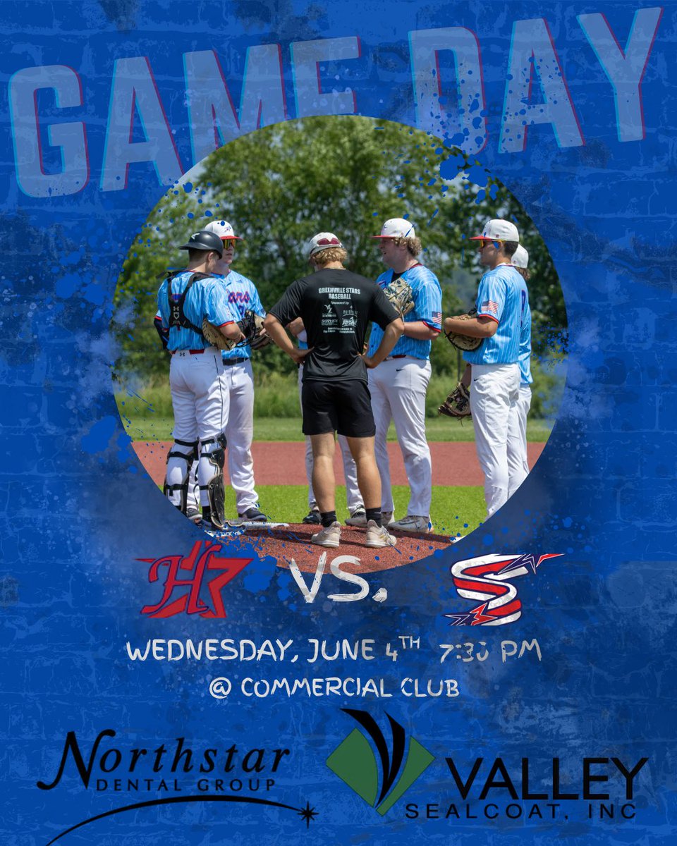 StarsBaseball3's tweet image. Opening day! @StarsBaseball3 open the 2025 Summer Season vs @StarsBaseballWI at Commercial Club.Lots of former Polar Bears in this game.Come out&amp;amp;support both teams!Sponsors
Northstar Dental,JMW Transfer,Sports Medicine Center of Appleton,Valley Sealcoat,Service Motors,Curb Appeal