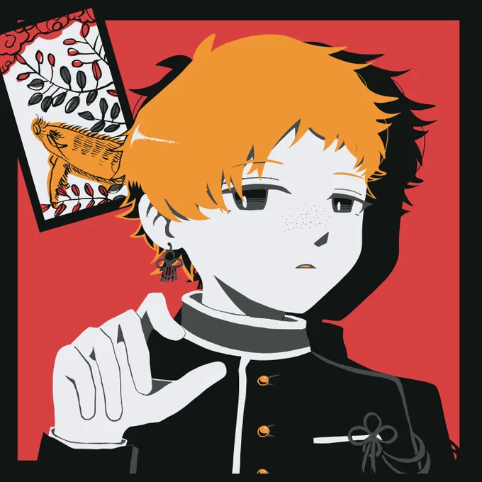 ◤ HO7 - 萩に猪 猪狩 秋 ◢ #wan_inunu_wan