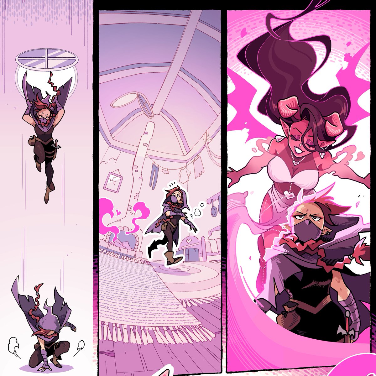 Stop us if you've heard this one before...
...An Aro/Ace Rogue and a Bisexual Ranger walk into a Succubus den together...

"Bo &amp; Aro" is a hilarious Fantasy action-comedy that centers around an absolute BADASS #Aro #Ace character.
kickstarter.com/projects/comic…