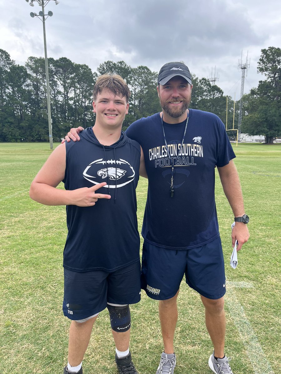 Andrew Carter (@andrew_carter63) on Twitter photo Had my best experience of the week so far at the <a href="/CSU_FB/">Charleston Southern Football</a> lineman camp. Big thanks to <a href="/CoachLMartin/">Landon Martin</a> and all the players that helped make this camp great. <a href="/coachRholley/">Russell Holley</a> <a href="/brad_lord/">Brad Lord</a> Had my best experience of the week so far at the <a href="/CSU_FB/">Charleston Southern Football</a> lineman camp. Big thanks to <a href="/CoachLMartin/">Landon Martin</a> and all the players that helped make this camp great. <a href="/coachRholley/">Russell Holley</a> <a href="/brad_lord/">Brad Lord</a>