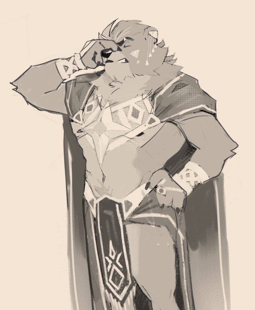 FadingElysiumVN's tweet image. Twink bear bro disappointed