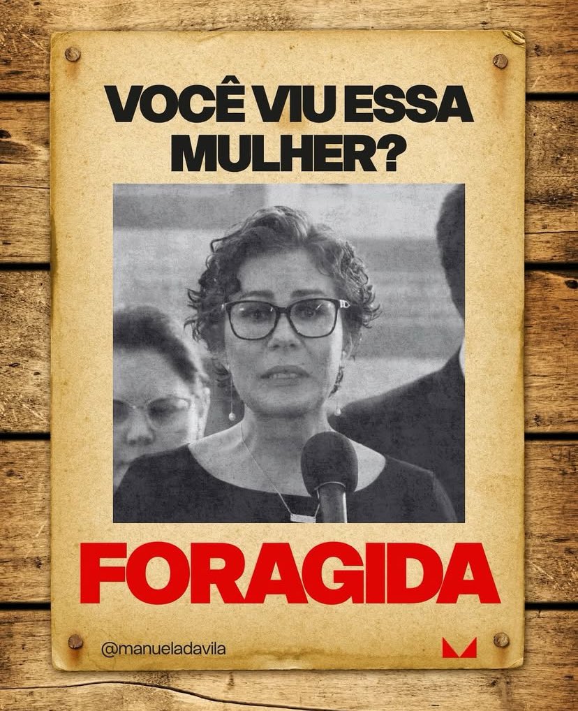 CARLA ZAMBELLI FORAGIDA!

Deu ruim pá tu, pixxtolêra!