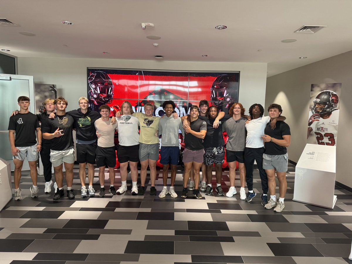 Excited that I have been able to witness the future changing for this group of young men. 13 offers in 3 days.
