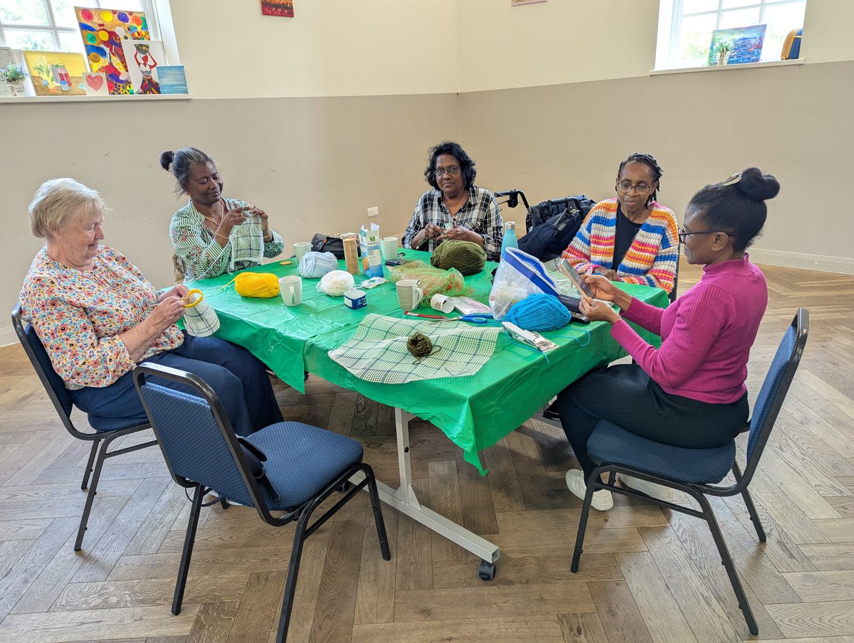 @hopes_being (@hopes_being) on Twitter photo Some busy crafters from <a href="/cahn_uk/">Caribbean & African Health Network</a> This week they were making ragrugs (they do an amazing range of crafts) as well as plenty of chatting and a few brews too.
That's Weds pm at St Paul's Community Centre, contact Lola on 07789 975 205 for full details #artsworkshop #trysomethingnew Some busy crafters from <a href="/cahn_uk/">Caribbean & African Health Network</a> This week they were making ragrugs (they do an amazing range of crafts) as well as plenty of chatting and a few brews too.
That's Weds pm at St Paul's Community Centre, contact Lola on 07789 975 205 for full details #artsworkshop #trysomethingnew