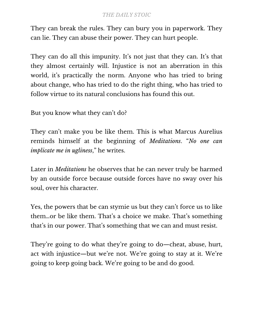 You have the choice to be good