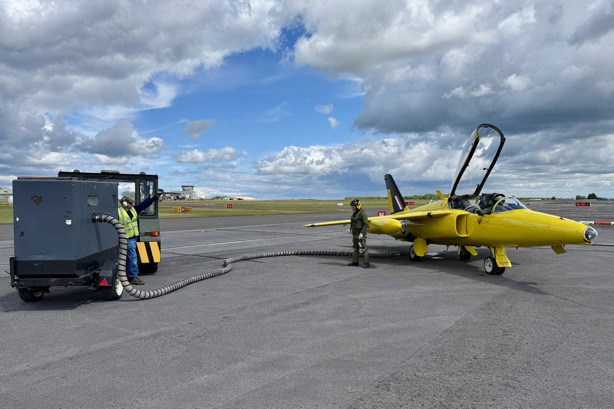 Last Wednesday, Cotswold Airport saw a visit from the Gnat Display Team who flew in Gnat G-MOUR as part of a reunion for former Gnat air and ground crews.

TBAG played a supporting role in providing our low pressure air start equipment to start up the Gnat ready for its departure