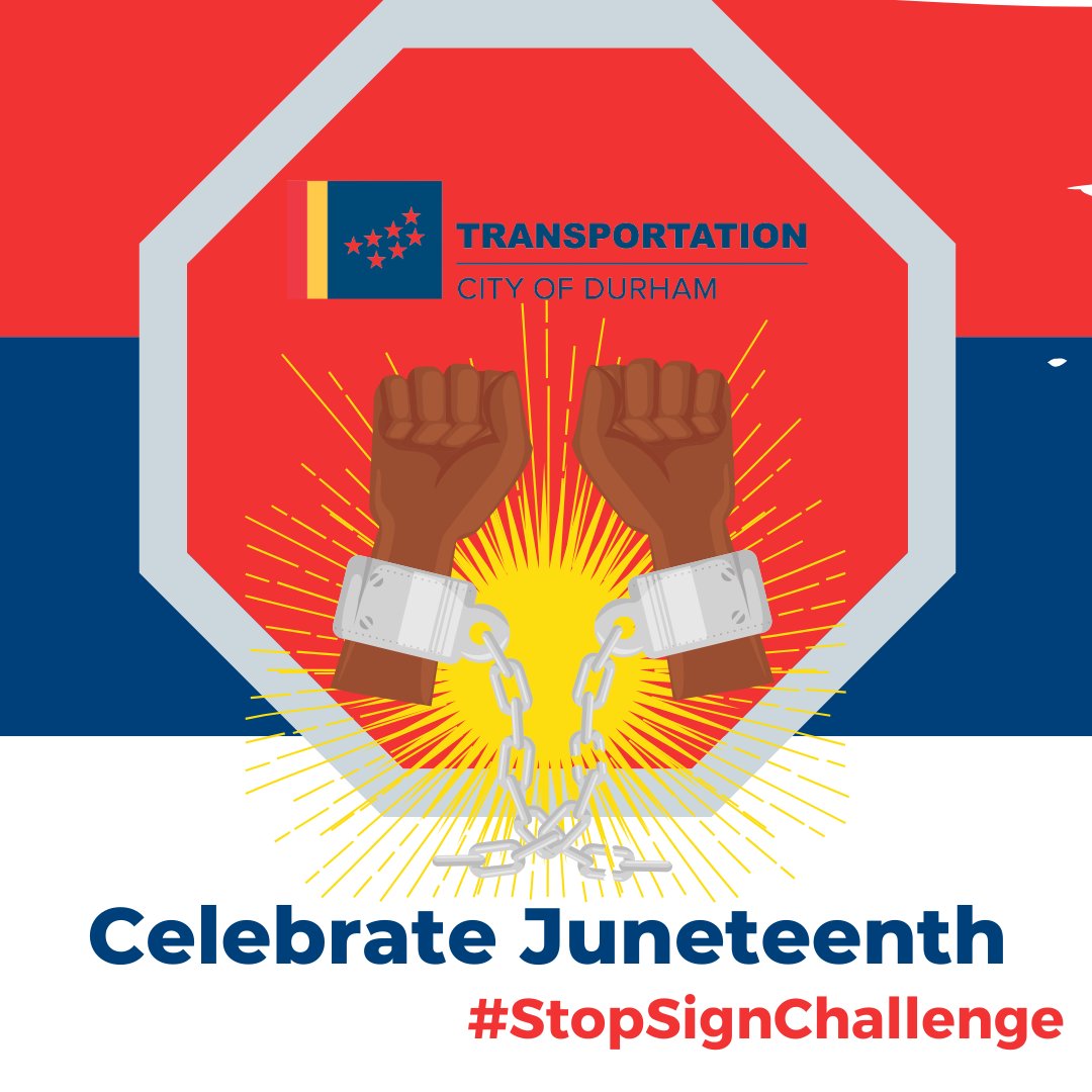 Juneteenth is quickly approaching.  Since 2022, our department has honored the holiday by taking a moment to pause and reflect on our nation’s history through the Stop Sign Challenge. The challenge supports our commitment to ensuring mobility is a service for all. Last year, we