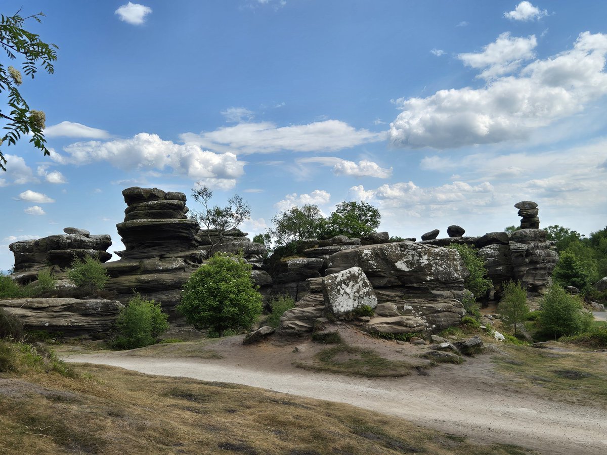 Absolutely stunning day at Brimham Rocks