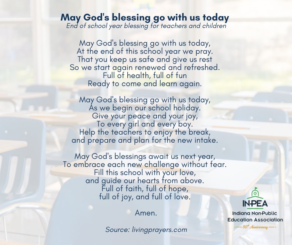 To our INPEA students, educators, and families who have finished or are wrapping up the school year, have a wonderful summer break! We hope that your summer is filled with enjoyable activities that re-energize you and that you make countless memories with those you hold dear.