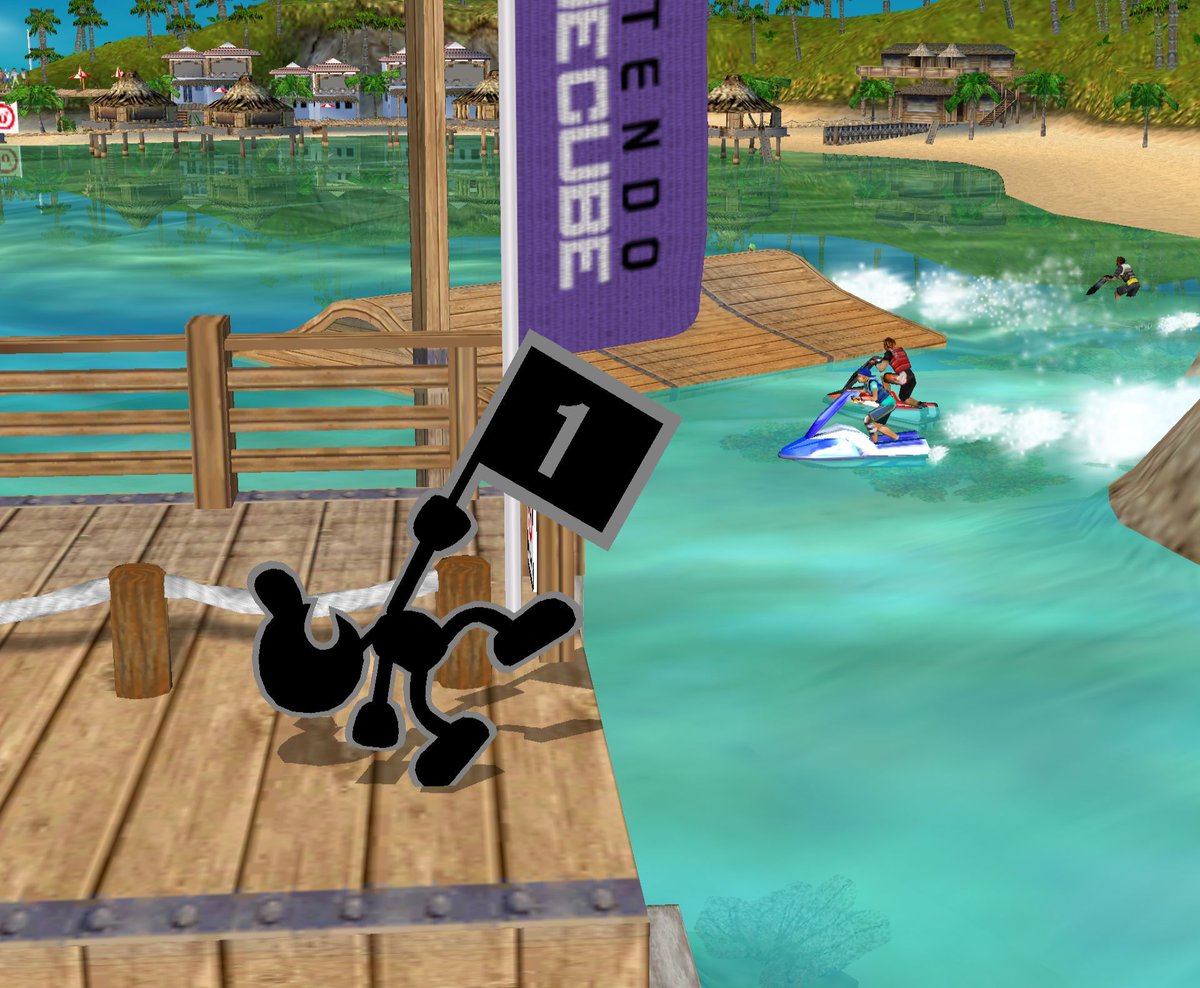 You may get wet at Dolphin Park! The dolphins can help you recover in a pinch, but you'll need to act quickly!