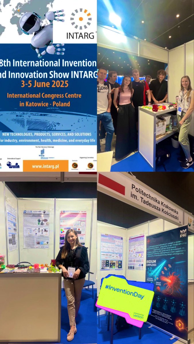 Dominika Krok (@dominikakrok11) on Twitter photo 📌Today we are participating in the INTARG invention fair! 💡👀
The invention I promoted concerned innovative polymer conductive ionogels realised thanks to the project Pearls of Science <a href="/MEN_GOVPL/">Ministerstwo Edukacji Narodowej</a> 📌Today we are participating in the INTARG invention fair! 💡👀
The invention I promoted concerned innovative polymer conductive ionogels realised thanks to the project Pearls of Science <a href="/MEN_GOVPL/">Ministerstwo Edukacji Narodowej</a>