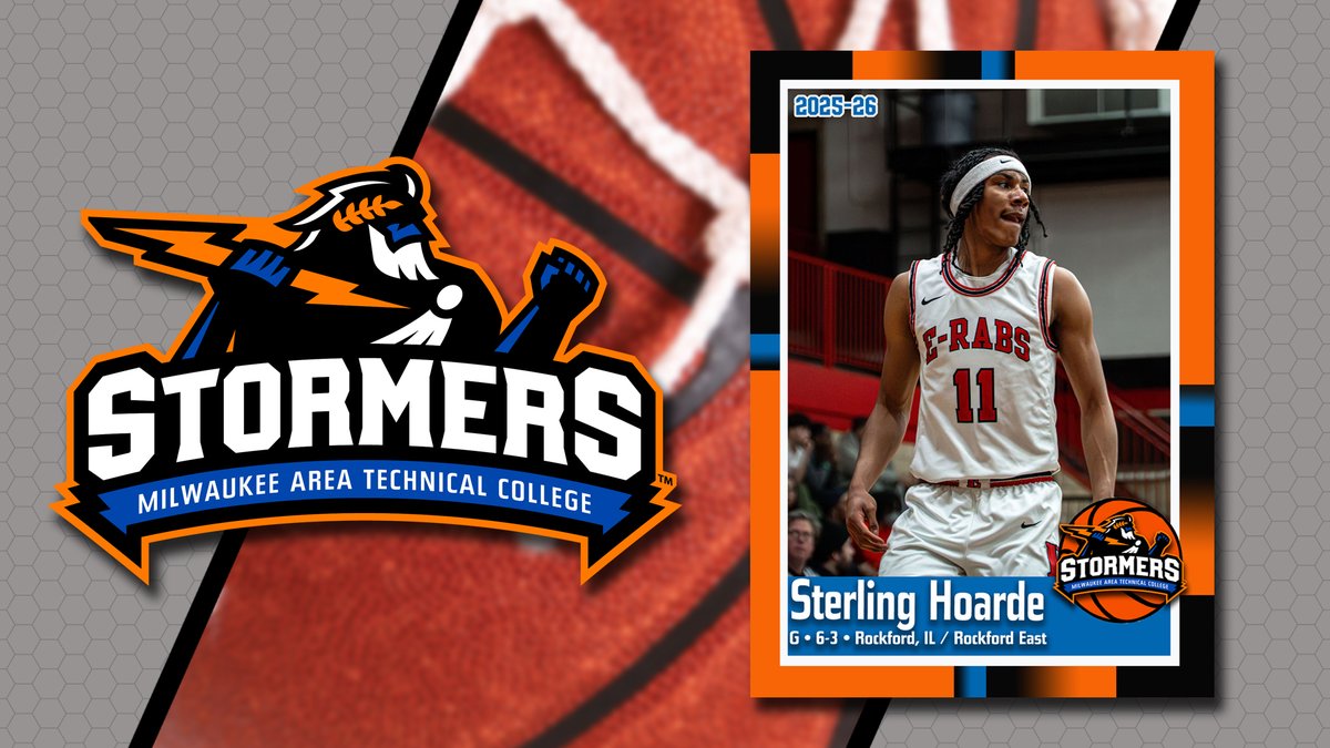 MATC Men’s Basketball Signs Rockford Standout Sterling Hoarde 

Full Story: 
matcstormers.com/news/2025/6/4/…