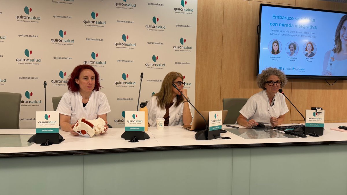 Compartimos contigo las ideas clave que hemos abordado en la charla "Embarazo saludable con una mirada integrativa", que hemos llevado a cabo en el centro quironsalud.com/hospital-barce…