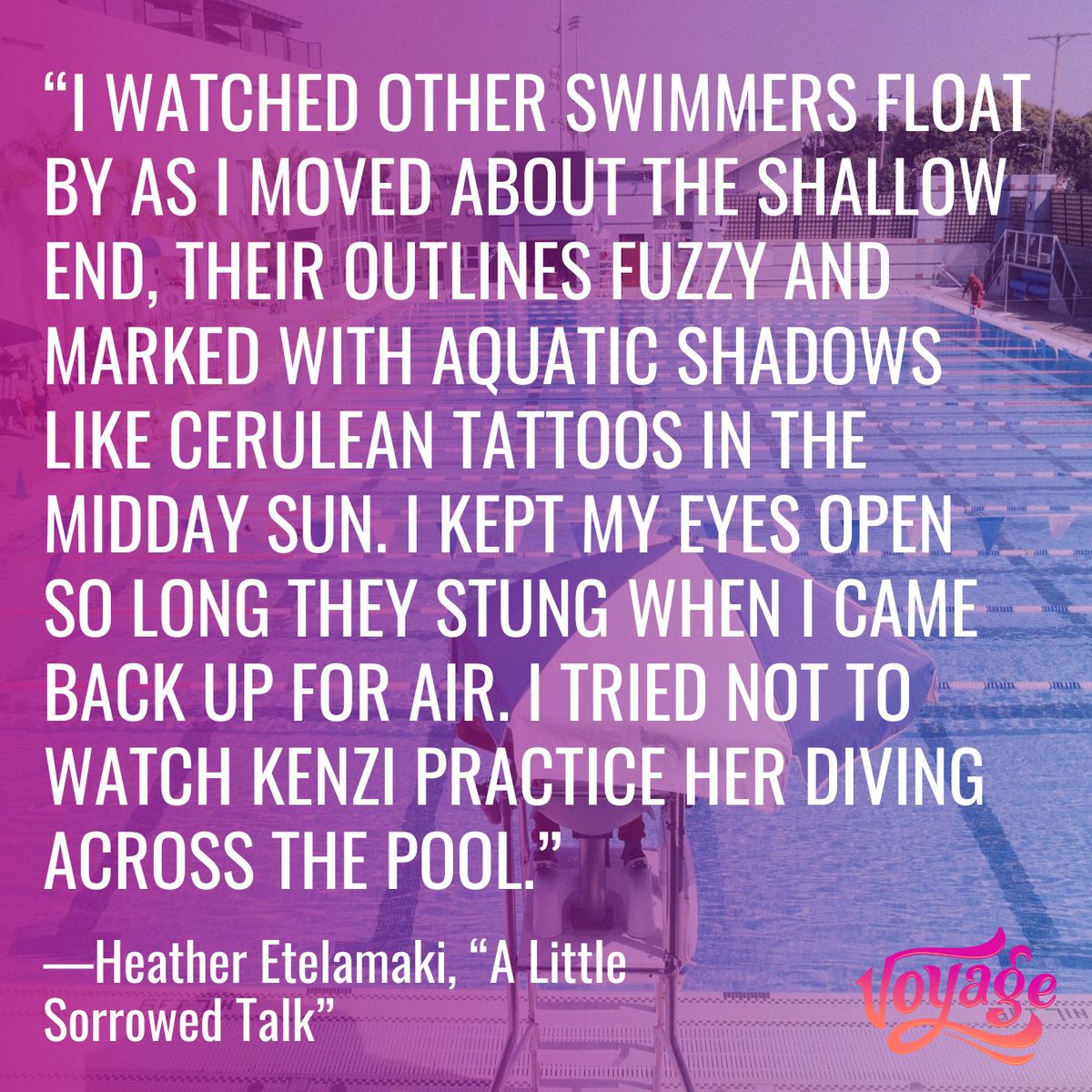 voyage_ya's tweet photo. Happy June, writers and readers! This month we are honored to publish the winner of our Butterfly Effect Challenge. Congratulations to Heather Etelamaki for "A Little Sorrowed Talk." 

Check it out here: https://t.co/kILT8T2wHr https://t.co/c7whxvgjKc