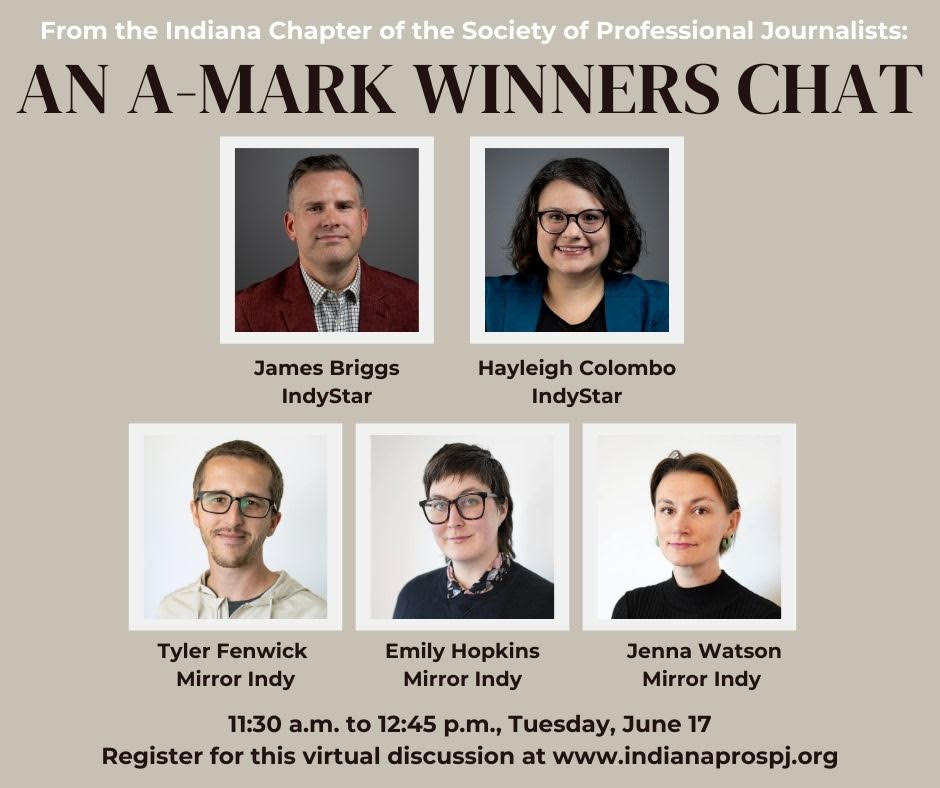 Hear the behind-the-scenes stories of award-winning reporting projects. Free to join. Register here: indianaprospj.org/news/2025/5/20…
