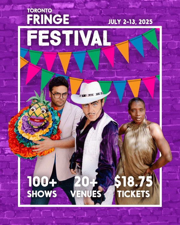 Tickets &amp; Passes on sale now for the 37th Toronto Fringe Festival! Check out our website and other social media channels for all the details.