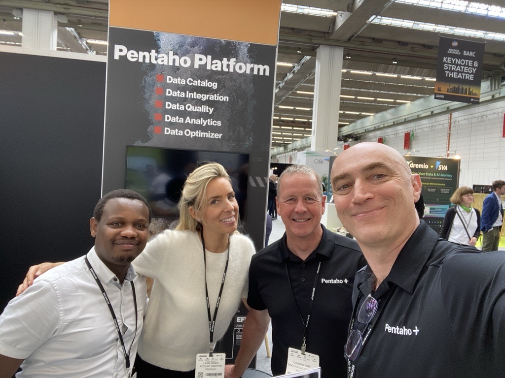 Pentaho's tweet image. Amazing first day at #BigDataAIWorld Frankfurt with @BARC_de! 💥

✅ Non-stop conversations at Booth B030
🎤 Killer session from Chris Munyasya on modern data architecture &amp;amp; AI readiness

We’re back tomorrow — don’t miss it!
#Pentaho #DataFit #AI #DataIntelligence #Hitachi