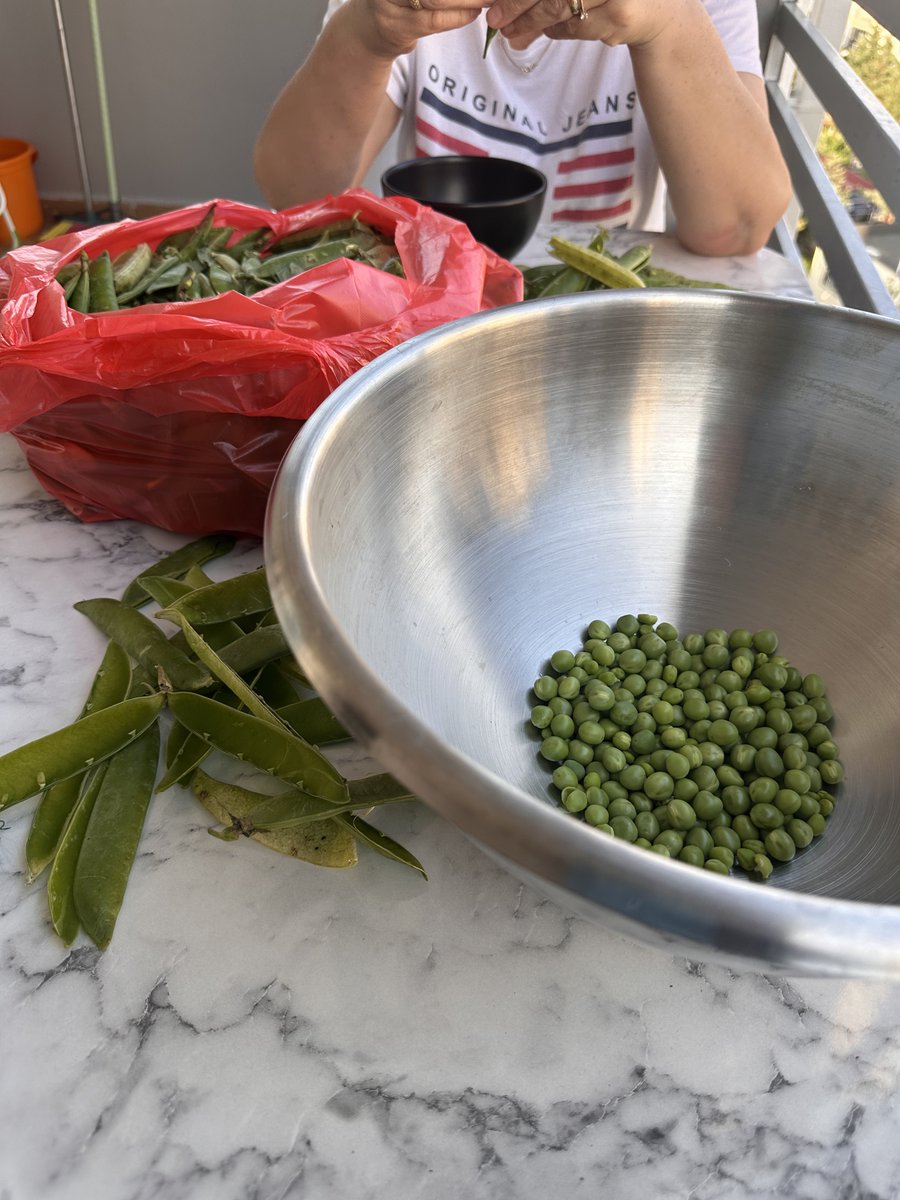 Anasıyla bezelye ayıklayan adamdan zarar gelmez sana 👨🏻