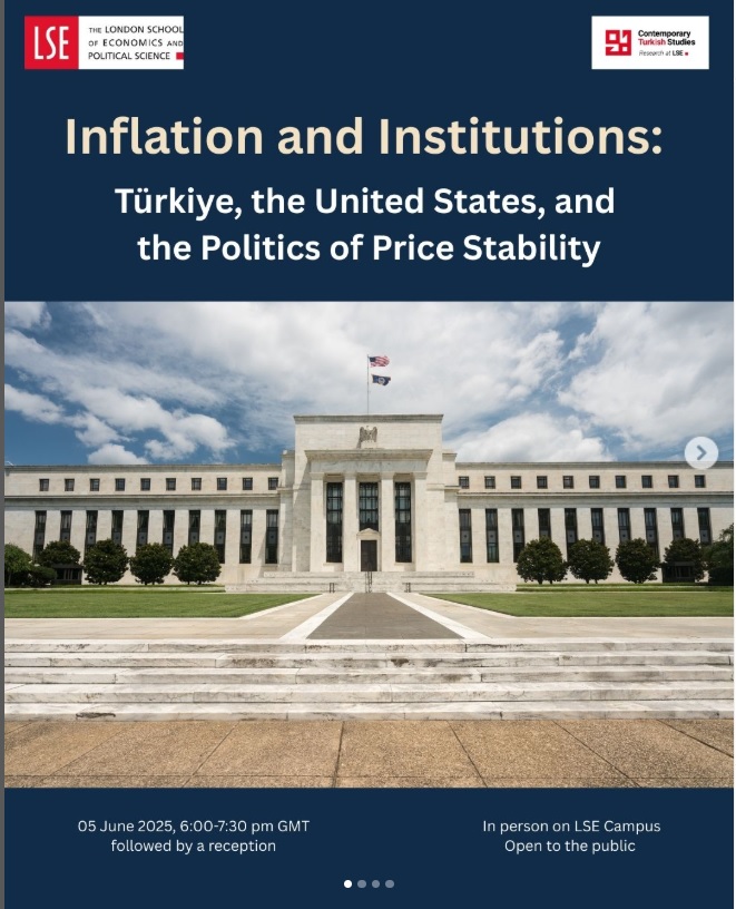 ygursoy's tweet image. 🚨Final reminder🚨
Register to #LSETürkiye event on inflation 🇺🇸🇹🇷 by @SelvaDemiralp and @_OrkunSaka
05 June Thursday, 6 pm @LSEEI lse.ac.uk/contemporary-t…