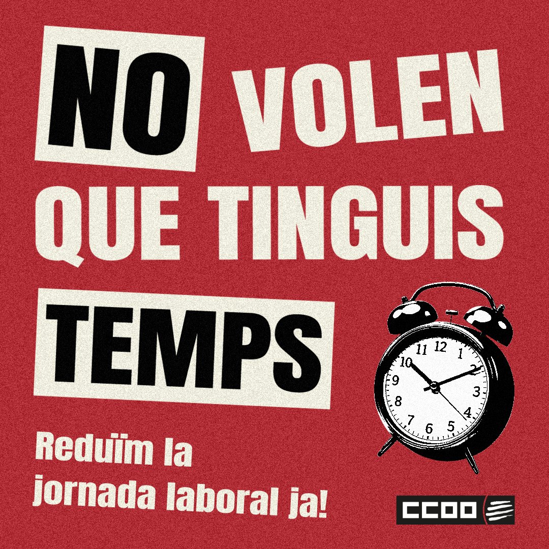 En 24 hores hem aconseguit que les diputades i els diputats catalans rebin 230.000 cartes demanant el seu vot favorable a la reducció de la jornada laboral!! 

Ajuda'ns a arribar a mig milió! Envia'ls també una carta! 

f.mtr.cool/hrwdmapjcy
