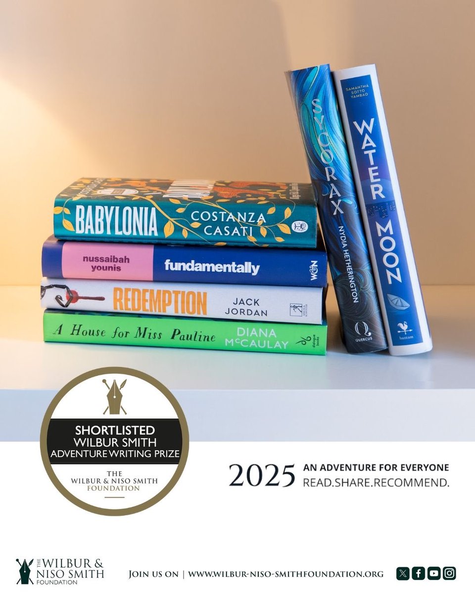 Jack Jordan (@jackjordanbooks) on Twitter photo I’m absolutely ecstatic that #REDEMPTION has been shortlisted for The Wilbur Smith Adventure Writing Prize for Best Novel 2025!
Thank you so much to <a href="/Wilbur_Niso_Fdn/">Wilbur&NisoSmithFdn</a> and all of the librarians at the heart of this award!
#adventurewritingprize #adventurewriting I’m absolutely ecstatic that #REDEMPTION has been shortlisted for The Wilbur Smith Adventure Writing Prize for Best Novel 2025!
Thank you so much to <a href="/Wilbur_Niso_Fdn/">Wilbur&NisoSmithFdn</a> and all of the librarians at the heart of this award!
#adventurewritingprize #adventurewriting