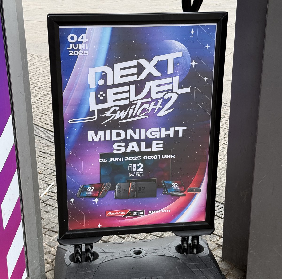 Vor dem Event ist nach dem Event. Bin heute beim <a href="/xperion_germany/">XPERION</a> in Berlin zum Launch der #Switch2. Und es gibt - ich hab extra nachgesehen - ausreichend Hardware. 😱😱😱