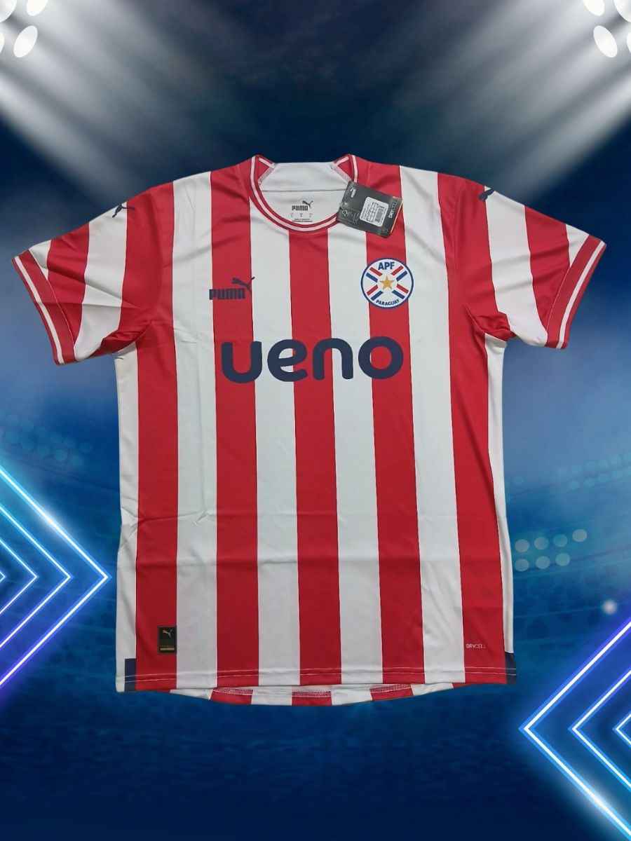 ¡Regalamos una camiseta Original de la Albirroja! 🇵🇾⚽ Gentileza de <a href="/uenopy/">ueno bank</a>

📻 Desde Radio Cáritas y  Punto Penal queremos que alientes con la camiseta puesta este jueves, cuando Paraguay enfrente a Uruguay por las Eliminatorias Sudamericanas rumbo al Mundial 2026. 🏆🔥