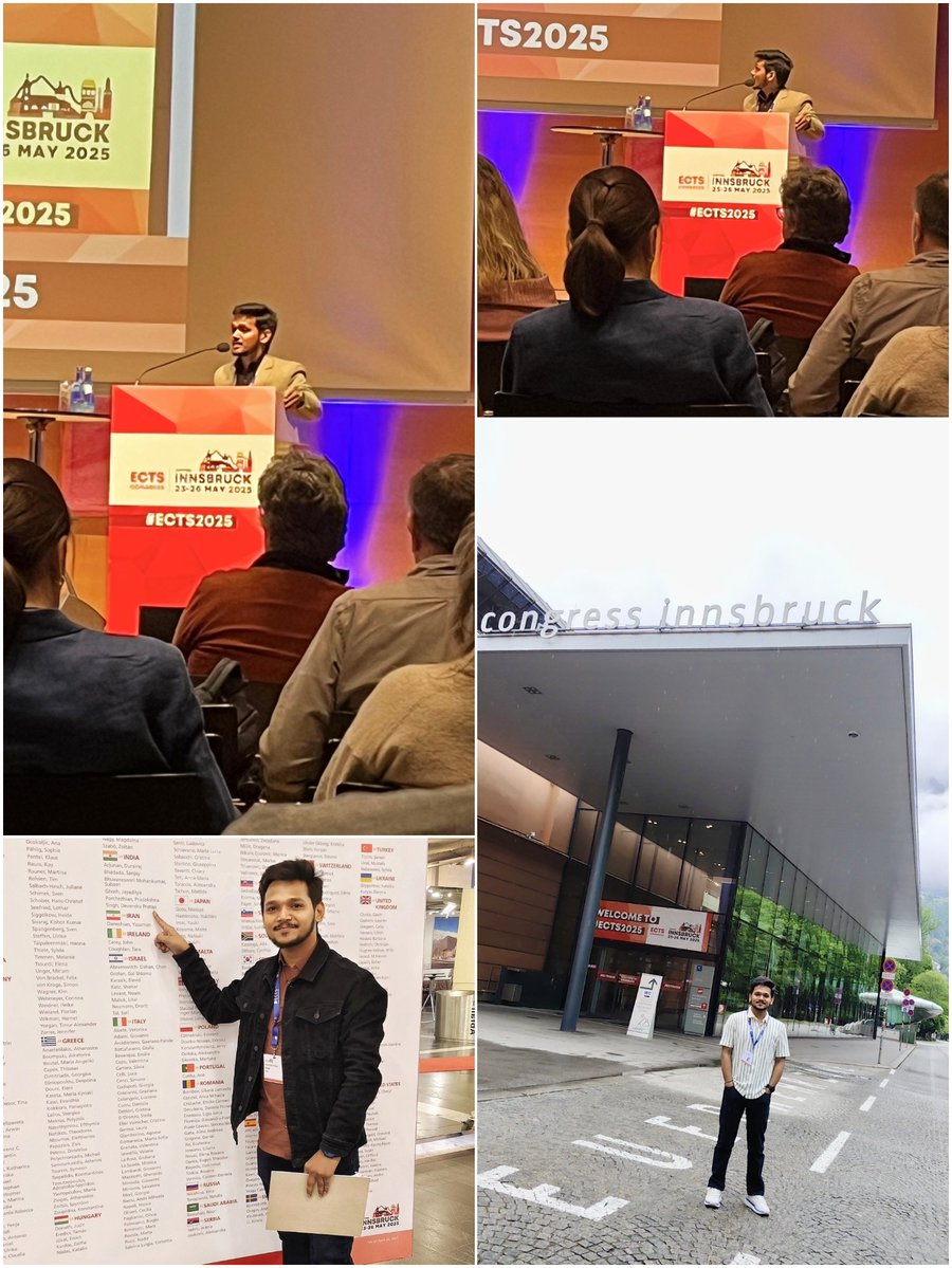 Divya singh_ lab (@divyasingh_lab) on Twitter photo Another proud moment for LSS102! 🎉
Our lab member Mr. Devendra Pratap Singh <a href="/DevPS23/">Devendra Pratap Singh</a> clinched the East-Meets-West Award at the 52nd ECTS Congress in Innsbruck, Austria (23–26 May 2025) 🏆Shining on the international stage! 🌍🧬🧑🔬 <a href="/Divya213/">Divya Singh</a> <a href="/CSIR_CDRI/">CSIR-CDRI</a> <a href="/cdriacademy/">CDRI-Academy and Research</a> <a href="/AcSIR_India/">AcSIR</a> Another proud moment for LSS102! 🎉
Our lab member Mr. Devendra Pratap Singh <a href="/DevPS23/">Devendra Pratap Singh</a> clinched the East-Meets-West Award at the 52nd ECTS Congress in Innsbruck, Austria (23–26 May 2025) 🏆Shining on the international stage! 🌍🧬🧑🔬 <a href="/Divya213/">Divya Singh</a> <a href="/CSIR_CDRI/">CSIR-CDRI</a> <a href="/cdriacademy/">CDRI-Academy and Research</a> <a href="/AcSIR_India/">AcSIR</a>