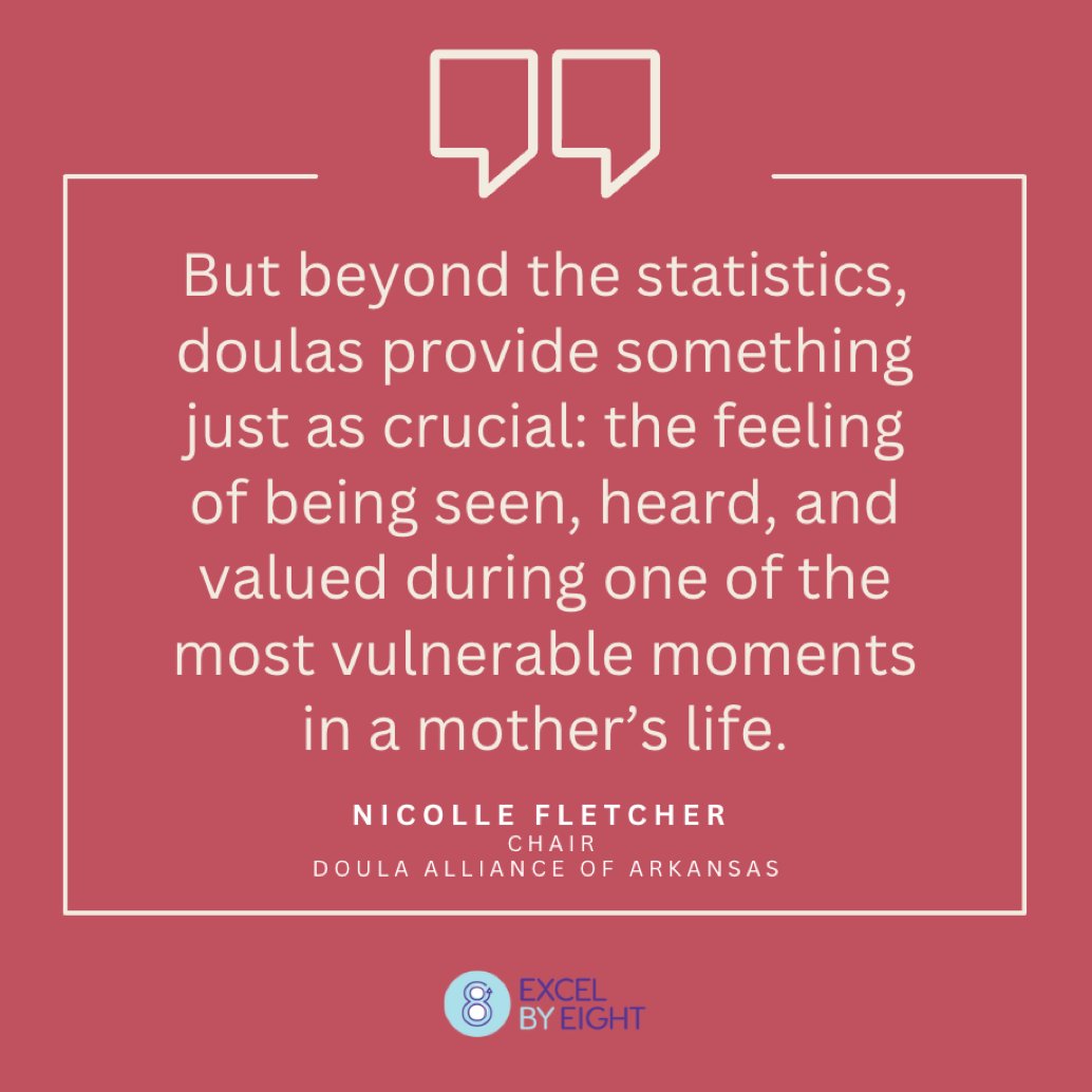 Excelby8's tweet image. In Arkansas, 95% of maternal deaths are preventable, and Black mothers still die at twice the rate of white mothers. Doulas aren’t a luxury—they are life-saving professionals who deserve recognition, reimbursement, and support. arkansasonline.com/news/2025/mar/…