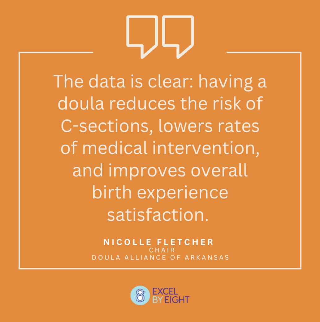 Excelby8's tweet image. In Arkansas, 95% of maternal deaths are preventable, and Black mothers still die at twice the rate of white mothers. Doulas aren’t a luxury—they are life-saving professionals who deserve recognition, reimbursement, and support. arkansasonline.com/news/2025/mar/…