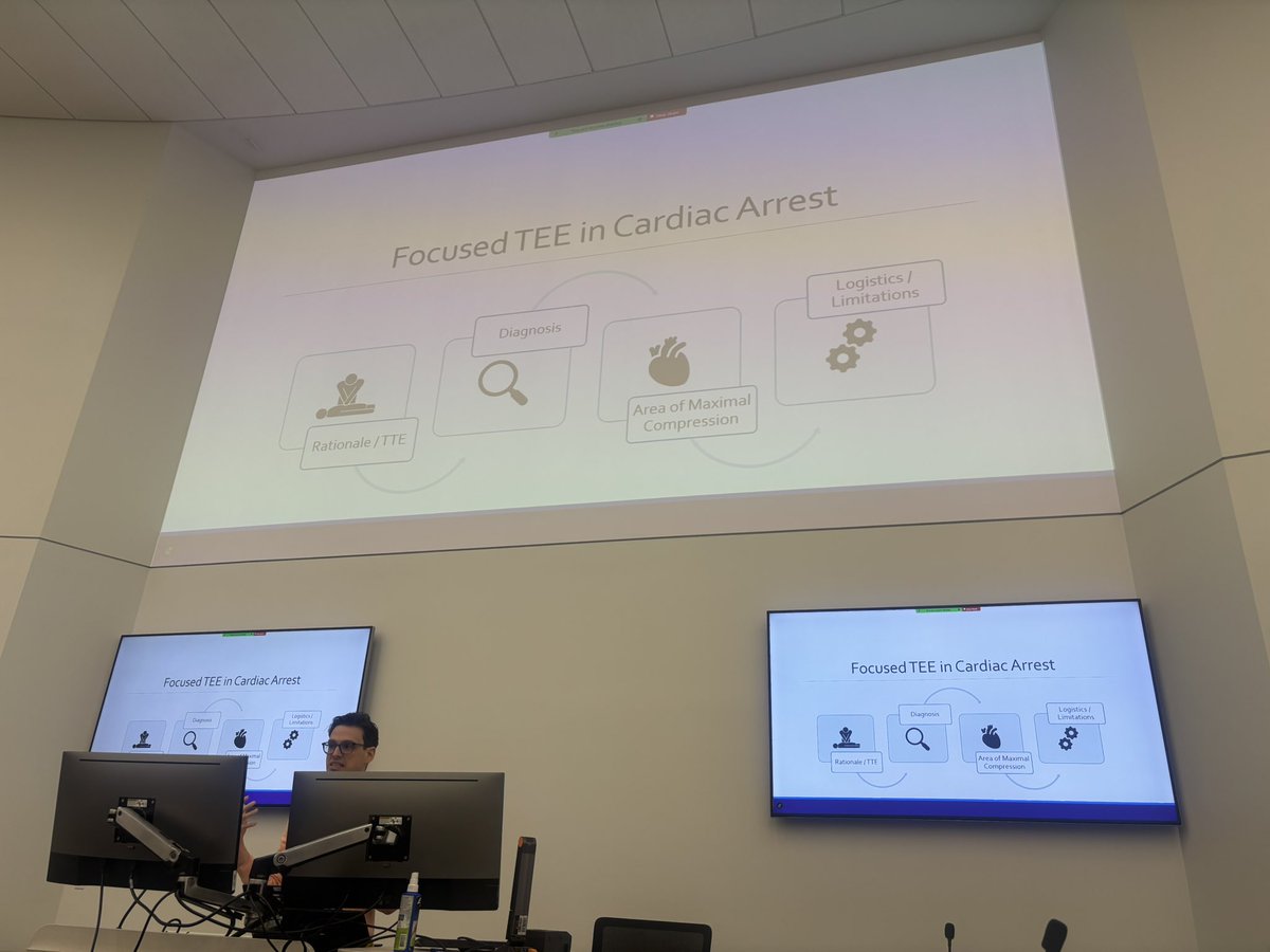 Raymond Pashun (@raymondpashunmd) on Twitter photo The always impeccably dressed <a href="/SamuelB316/">Samuel Bernard</a> presenting #TEE in #cardiacarrest <a href="/UMN_CCCEdSummit/">UMN Critical Care Cardiology Education Summit</a>. #umnccces25. Is it occurring too early or too late? <a href="/jameshorowitzmd/">James Horowitz</a> <a href="/JasonKatzMD/">Jason N. Katz</a> <a href="/carlosalviar/">Carlos L. Alviar MD, FACC</a> <a href="/TaniaAhuja/">Tania Ahuja 👩🏻💻🫀</a> <a href="/AndreaElliottUM/">Andrea Elliott</a> <a href="/cccm_bkl/">B Kat Li</a> The always impeccably dressed <a href="/SamuelB316/">Samuel Bernard</a> presenting #TEE in #cardiacarrest <a href="/UMN_CCCEdSummit/">UMN Critical Care Cardiology Education Summit</a>. #umnccces25. Is it occurring too early or too late? <a href="/jameshorowitzmd/">James Horowitz</a> <a href="/JasonKatzMD/">Jason N. Katz</a> <a href="/carlosalviar/">Carlos L. Alviar MD, FACC</a> <a href="/TaniaAhuja/">Tania Ahuja 👩🏻💻🫀</a> <a href="/AndreaElliottUM/">Andrea Elliott</a> <a href="/cccm_bkl/">B Kat Li</a>