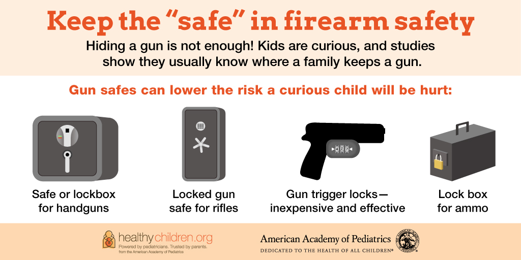 Keep the "safe" in firearm safety! Stop by the Pontiac or Southfield location to get your FREE gun lock. bit.ly/3LeH260 #OaklandCounty @AAP