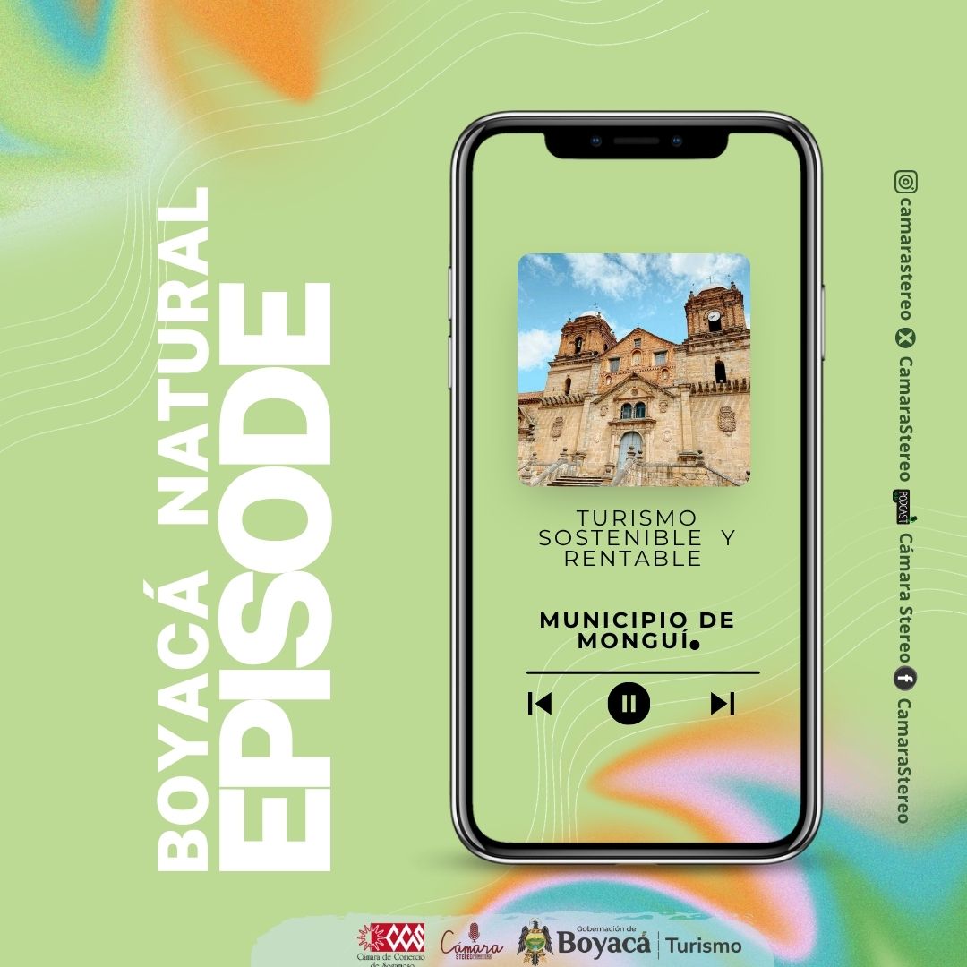 🎙️ ¡Nuevo episodio en #PodcastCámaraStereo!

Conversamos sobre turismo sostenible y rentable con Edilberto, invitado especial de la Alcaldía de Monguí, gracias al apoyo de la <a href="/GobBoyaca/">Gobernación de Boyacá</a>  y <a href="/TurismoBoyaca/">redturismoboyaca.com</a>

🎧 Escúchalo aquí 👉 open.spotify.com/episode/4UsHip…
#