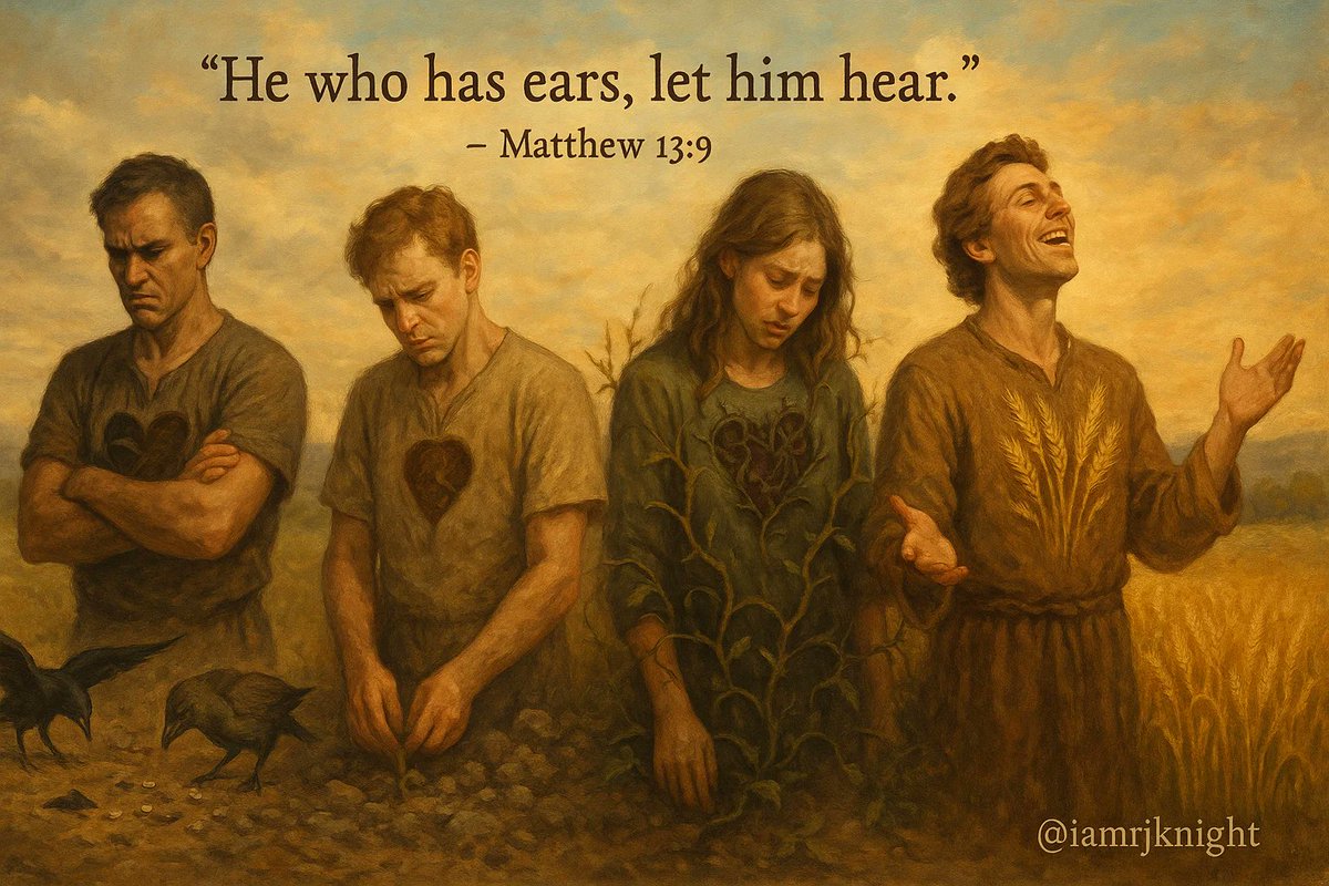 The Parable of the Sower

Why did our Lord speak the parable of the sower? Was it just a simple story about farming? No. He gave it to pierce through the surface of our lives and confront us with a question we often avoid. What kind of heart do I truly have before God? Not what