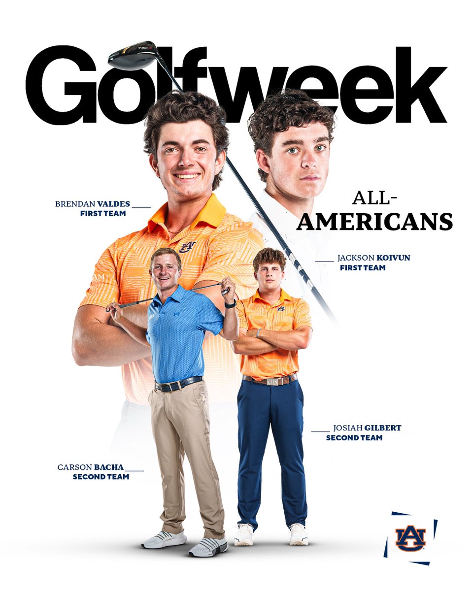 4️⃣ All-Americans.  1️⃣ Team. 🇺🇸🐅