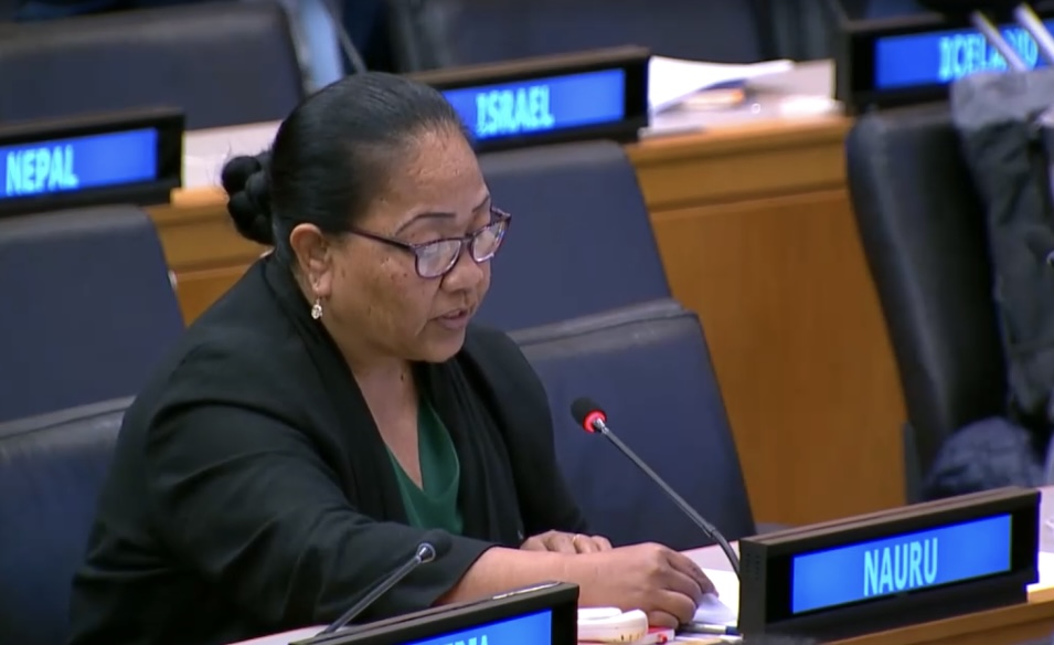 Permanent Mission of Nauru to the UN (@naurumissionun) on Twitter photo At today’s Executive Board Annual session 2025, PR H.E. Lara Daniel thanked <a href="/ASteiner/">Achim Steiner</a> for his visionary leadership & reaffirmed Nauru’s support for a bold, responsive UNDP. From energy to justice, our partnership is driving sustainable results for SIDS.
#UNDP #SIDS At today’s Executive Board Annual session 2025, PR H.E. Lara Daniel thanked <a href="/ASteiner/">Achim Steiner</a> for his visionary leadership & reaffirmed Nauru’s support for a bold, responsive UNDP. From energy to justice, our partnership is driving sustainable results for SIDS.
#UNDP #SIDS
