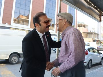 Kaymakam Taşkin’dan Koçarlı Esnafına Ziyaret