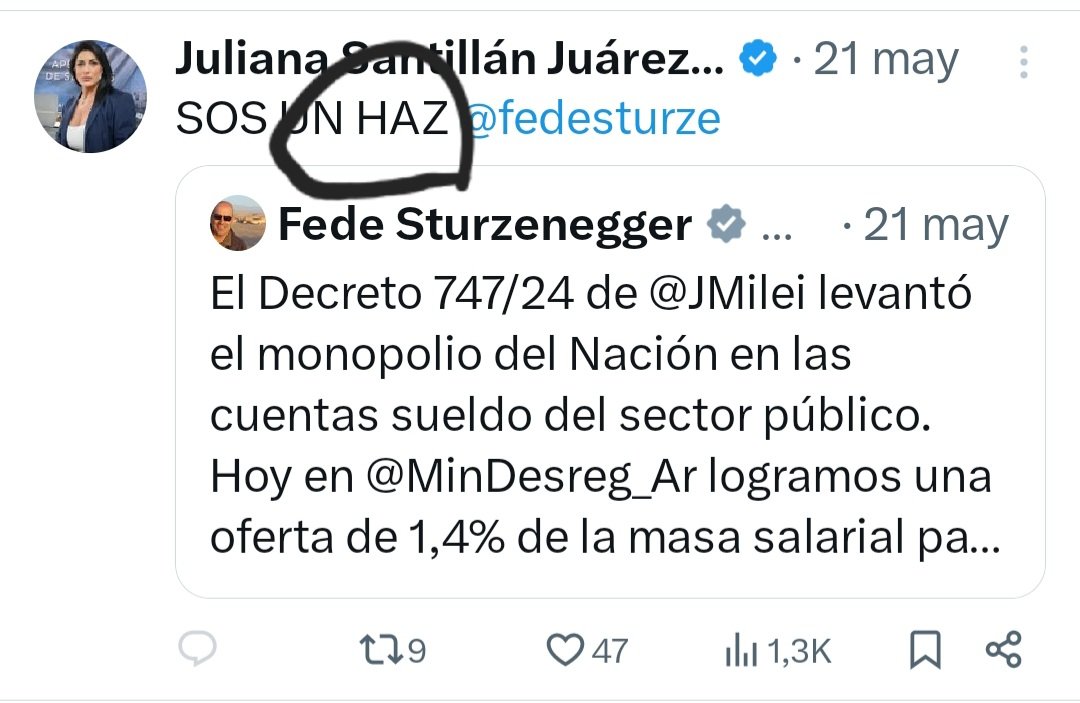 paternat's tweet photo. Me sacrifiqué por ustedes y estuve revisando la cuenta de esta inútil y cruel funcionaria: el de Sturze es mi favorito. https://t.co/oZtj1mPJOU