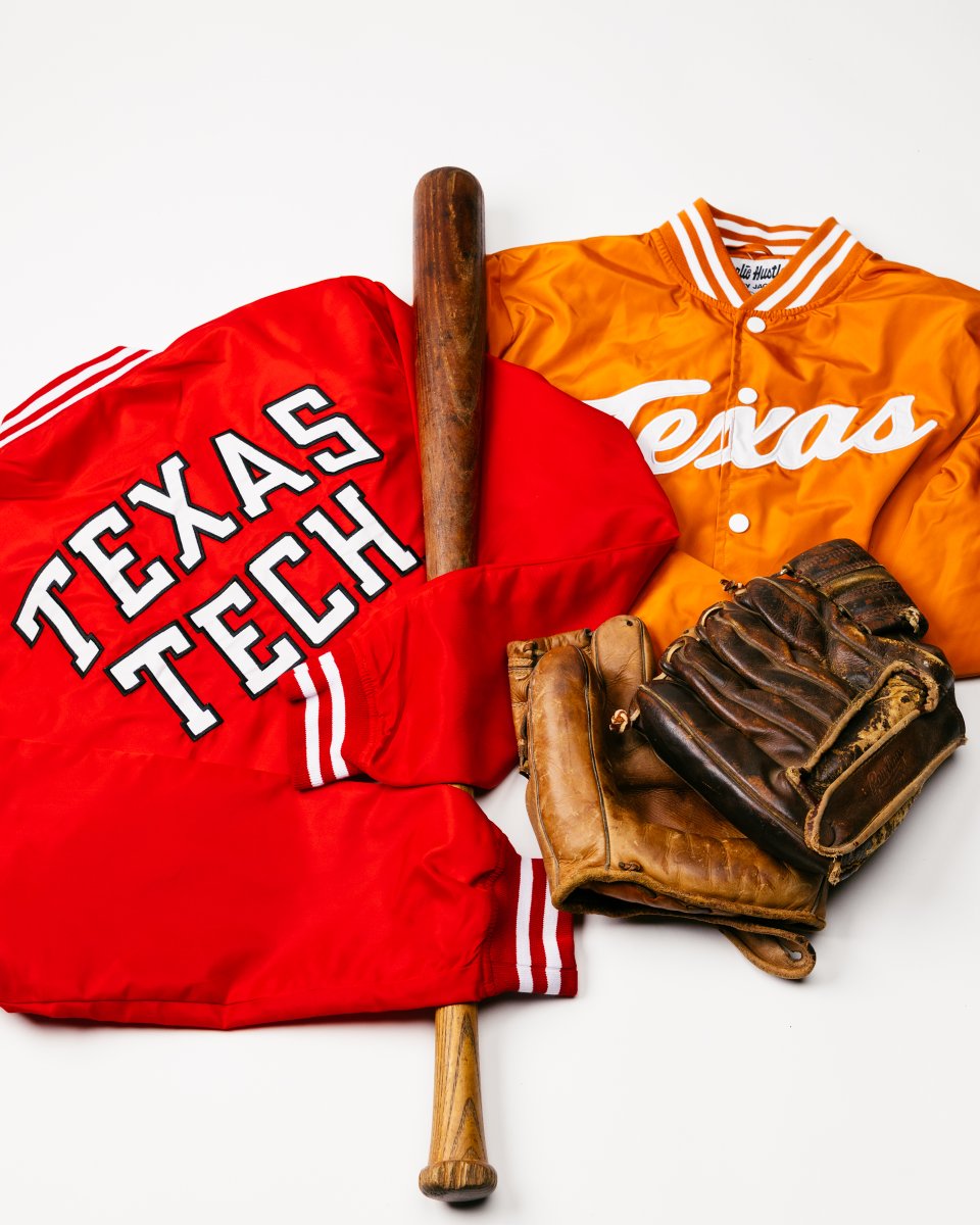 Charlie Hustle (@charliehustleco) on Twitter photo Texas Showdown 🌅
<a href="/TexasSoftball/">Texas Softball</a> takes on <a href="/TexasTechSB/">Texas Tech Softball</a> in the College World Series tonight! We’re giving away one of these jackets to kick off the championship! Here's how to enter:
🥎 Like & Retweet this post
🥎 Follow <a href="/CharlieHustleCo/">Charlie Hustle</a>
🥎 Tag a friend
Winner announced Friday! Texas Showdown 🌅
<a href="/TexasSoftball/">Texas Softball</a> takes on <a href="/TexasTechSB/">Texas Tech Softball</a> in the College World Series tonight! We’re giving away one of these jackets to kick off the championship! Here's how to enter:
🥎 Like & Retweet this post
🥎 Follow <a href="/CharlieHustleCo/">Charlie Hustle</a>
🥎 Tag a friend
Winner announced Friday!