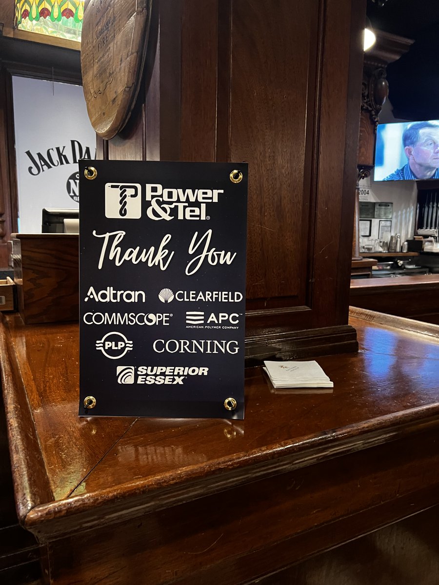 It's been a fantastic #FiberConnect2025!

📸 Thank you to everyone who joined us for our hospitality event last night and to <a href="/Adtran/">Adtran</a> <a href="/AmericanPolymer/">American Polymer Company</a> <a href="/ClearfieldFiber/">Clearfield</a> <a href="/CommScope/">CommScope</a> <a href="/CorningOpComm/">Corning OpComm</a> <a href="/PreformedCo/">PLP</a> and <a href="/SuperiorEssex/">Superior Essex Communications</a> for sponsoring.

#FiberConnect #FiberConnect25 #FC25