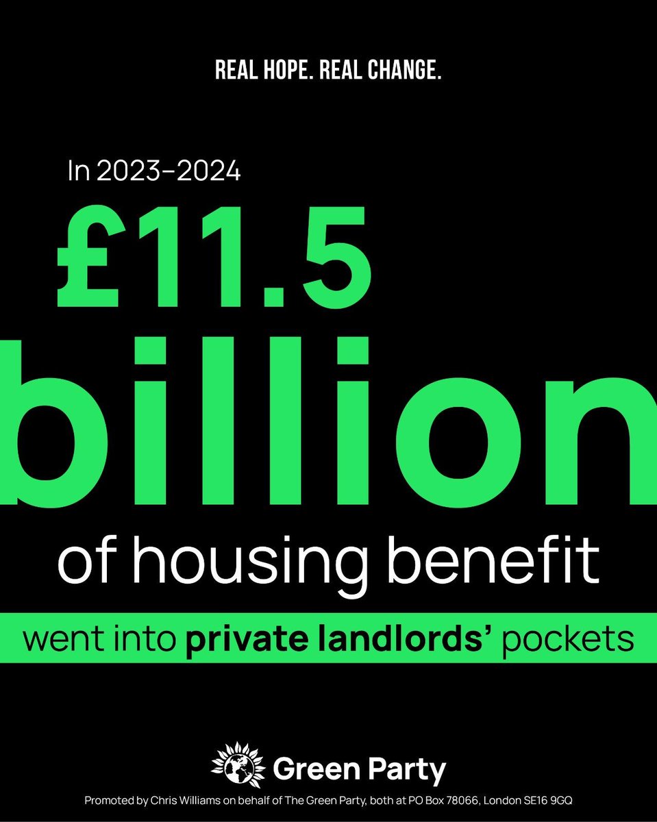 ...whilst 1.3 million people are on the waiting list for social housing.

Time for government to restore our social housing, not help line the pockets of private landlords and developers.