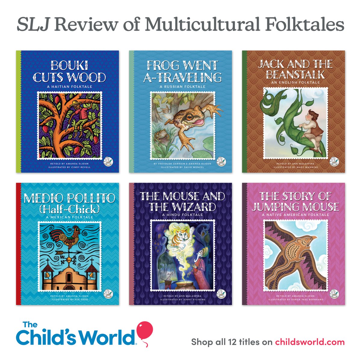 School Library Journal Review of MULTICULTURAL FOLKTALES 

"An absolute must-have for your library."  

Read review: childsworld.com/editorial_revi…

#edchat #folktales #kidlit #tlchat