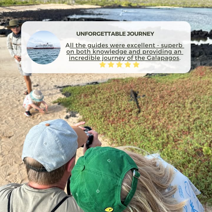 💫Thanks for the fabulous review❣️
We love being a part of your journey!
✈️ Book your extraordinary experience with us today!

#santacruzcruise #galapagos #ecuador #galapagoscruises #yourjourneyinspiresus