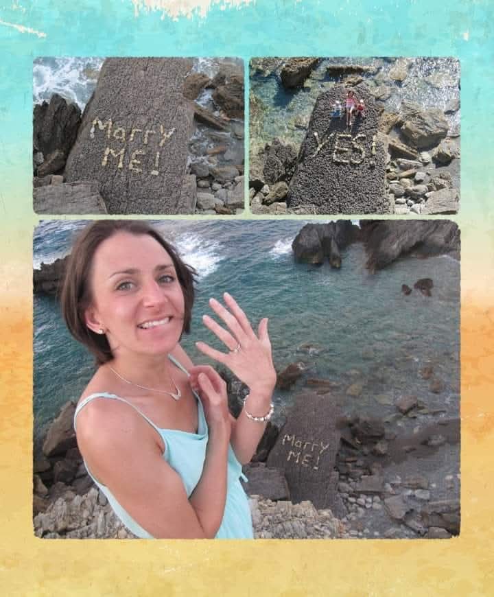 13 years ago 💍🌊 ❤️

#marryme #yes #menorca #engagement 

<a href="/GraemeBrownlfc/">GB</a> I love you xx