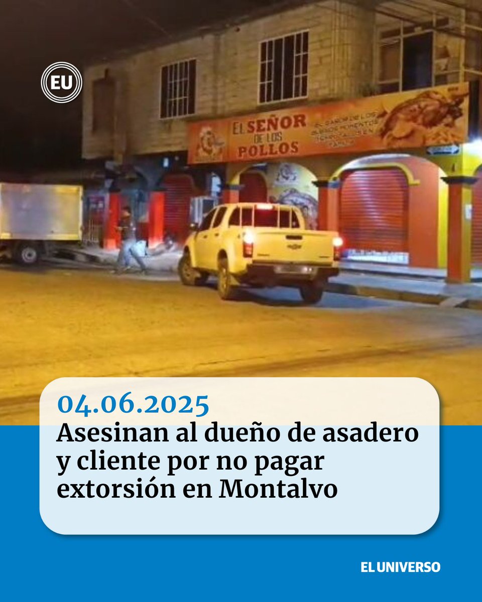 #Montalvo | Dueño de local se negó a pactar con la delincuencia y pese a las advertencias continuó trabajando hasta la noche del martes ow.ly/hQi950W4hHo