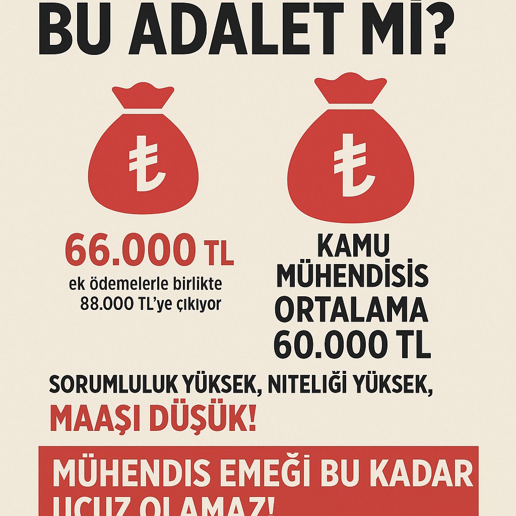insanca07's tweet photo. Mühendis olarak afedersin eşek gibi çalışıp, +1 milyar TL'lik işlerin sorumluluğunu alıp, altına imza atıp, ülkeye katma değer üretip işçiden 30 bin TL düşük maaş almayı kabul etmiyoruz

@_aliyalcin_ @HBTONBUL @OnderKahveci @TurkesGuney mühendis hakkını almadan o masadan kalkmayn https://t.co/KV3UWb45Mw