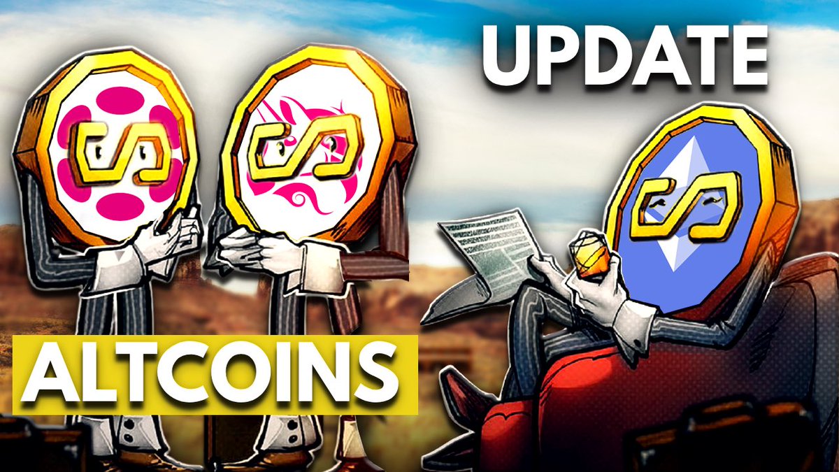 🚨 Nouvelle Vidéo 🚨

CES 5 #Altcoins SONT-ILS TOUJOURS INTÉRESSANTS ?? (Update de mon top 5 Altcoins)

N’oubliez pas le Gros Like et dites moi en commentaire un altcoin que vous souhaiteriez que j’analyse 🔥✌️

👉 youtu.be/xiy2PQVtp9s?si…