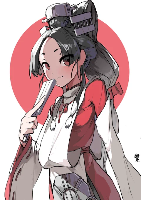 #艦これ版深夜の真剣お絵描き60分一本勝負 #艦これ版真剣お絵描き60分一本勝負_20250604
