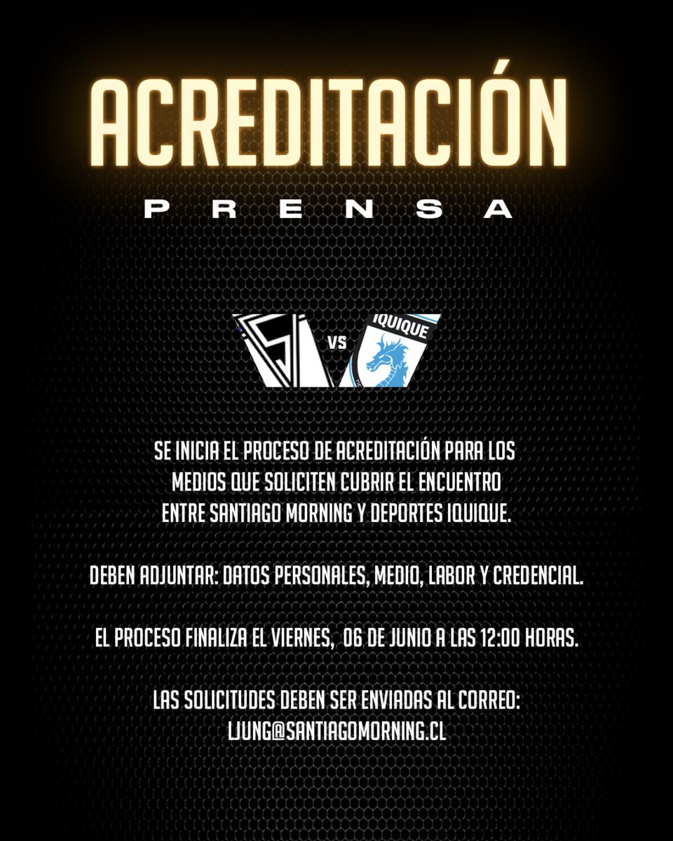 Santiago Morning Femenino tweet media