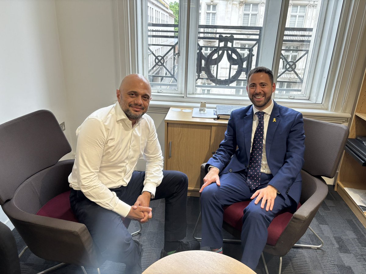 Phil Rosenberg (@philr_r) on Twitter photo As he prepares to take over as chair of <a href="/HMD_UK/">Holocaust Memorial Day Trust</a> in the summer, a good catch-up with <a href="/sajidjavid/">Sajid Javid</a> with both my <a href="/BoardofDeputies/">Board of Deputies of British Jews</a> and HMD Trustee hats on. In the 80th year since the end of the Holocaust, such important work. Looking forward to serving under your chairmanship, Saj! As he prepares to take over as chair of <a href="/HMD_UK/">Holocaust Memorial Day Trust</a> in the summer, a good catch-up with <a href="/sajidjavid/">Sajid Javid</a> with both my <a href="/BoardofDeputies/">Board of Deputies of British Jews</a> and HMD Trustee hats on. In the 80th year since the end of the Holocaust, such important work. Looking forward to serving under your chairmanship, Saj!